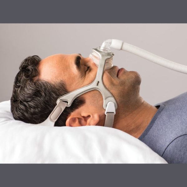 Philips Respironics Wisp Nasal (Soft Fabric or Silicone) CPAP / BiPAP Mask with Headgear FitPack (SM, L, XL)