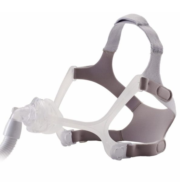 Philips Respironics Wisp Nasal (Soft Fabric or Silicone) CPAP / BiPAP Mask with Headgear FitPack (SM, L, XL)