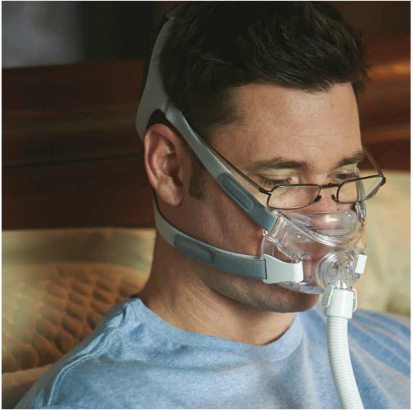 Philips Respironics Amara View Full Face CPAP / BiPAP Mask w/ Headgear