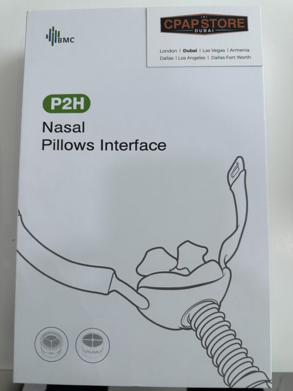 BMC p2H Mask with Heat Moisture Exchange (HME) Units